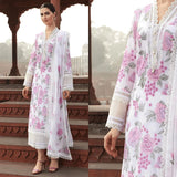 BAREEZE -SUMMER EMBROIDED 3PC LAWN BW2047