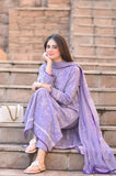 BAREEZE -SUMMER EMBROIDED 3PC LAWN BW2045