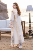 QALAMKAR - 3 PIECE CHIKANKARI EMBROIDERED LAWN SUIT UNSTITCHED BW997 - Brands Wear