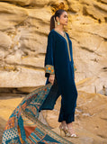 Zainab Chottani  3 PIECE UNSTITCHED EMBROIDERED VELVET DRESS BW1305