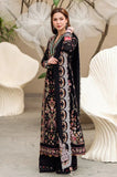 Three-piece lawn embroidered shirt set with slub net dupatta, featuring intricate embroidery by Brands Wear.
