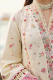 QALAMKAR - 3 PIECE UNSTITCHED LAWN EMBROIDERED CHICKENKARI BW1052 - Brands Wear
