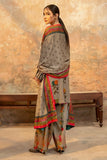 Charizma- Winter 3PC Linen Bana Dora Digital Print Dress 2078