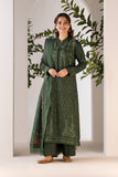 Sobia Nazir 3Pc Dhanak Embroidered Suit Printed Shawl Bw2080