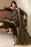 jazmin 3 PIECE UNSTITCHED EMBROIDERED VELVET DRESS BW1304