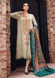 3Pc Dhanak Embroidered Suit Printed Shawl Bw2081