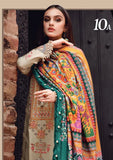 3Pc Dhanak Embroidered Suit Printed Shawl Bw2081