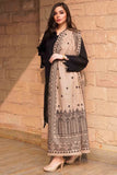 Winter Unstitched 3Pc Dhanak Dress With Digital Printed Dhanak Shawl BW2087