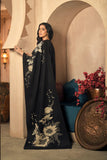 3Pc Dhanak Embroidered Suit Printed Shawl Bw2074