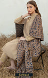 Baroque 3 Piece Embroidered Dhanak Unstitched Dress Bw1353