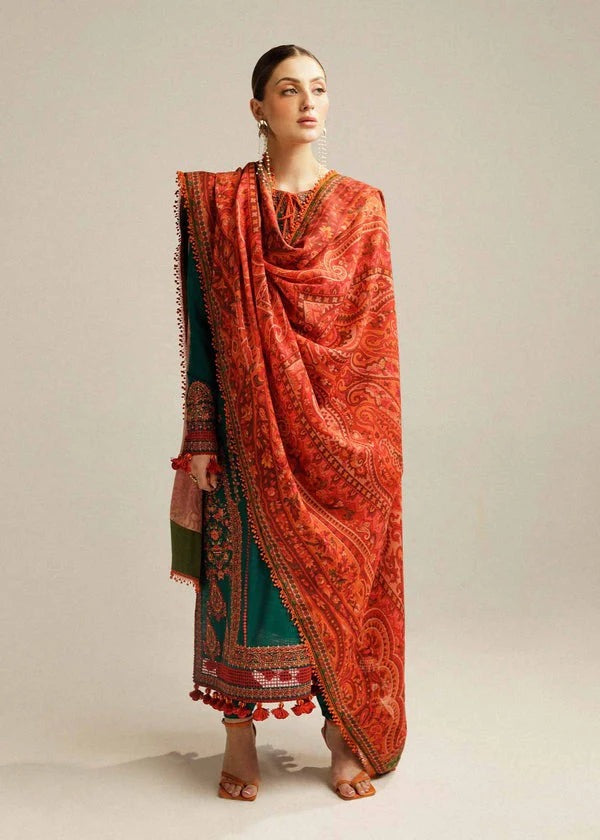 REHAN REHAR -  3 PIECE EMBROIDERED LAWN SUIT BW994 - Brands Wear