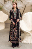 Lawn embroidered 3-piece unstitched shirt set with slub net dupatta by Brands Wear, featuring intricate embroidery and elegant design.