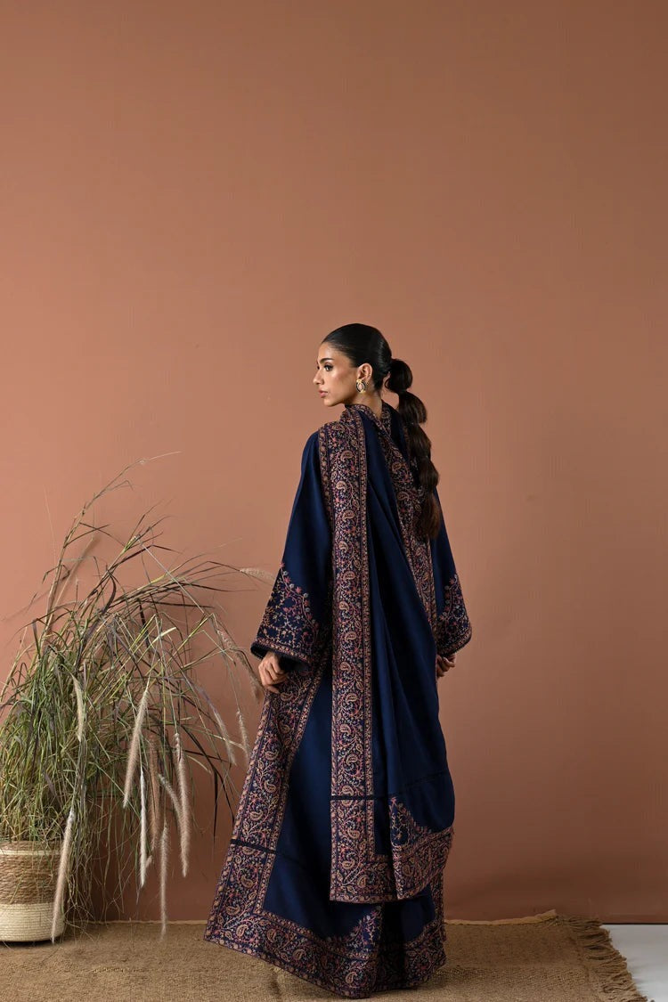 BATIK - 3 PIECE DHANAK EMBROIDERED SHIRT WITH DHANAK EMBROIDERED SHAWL BW2507 - Brands Wear