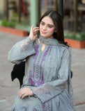 MUSHQ - 3 PIECE LAWN CHIKANKARI EMBROIDERED SUIT UNSTITCHED BW1047 - Brands Wear