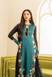 LULUSAR - 3 PIECE WINTER UNSTITCHED SHAMOZ SILK FABRIC in FLORAL PRINT BW828 - Brands Wear