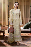 JADE - 3 PIECE LAWN CHIKANKARI EMBROIDERY SHIRT WITH CHIFFON PRINTED DUPATTA BW2028 - Brands Wear
