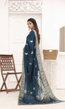 Hadia Eman 3 PIECE UNSTITCHED EMBROIDERED VELVET DRESS BW1306