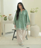 URGE PRET CHAAND 2PC LAWN EMBROIDERED BW2043