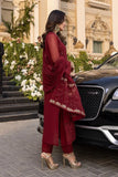 AZURE- 3 PIECE LAWN EMBROIDERED SHIRT WITH CHIFFON EMBROIDERED DUPATTA BW733 - Brands Wear