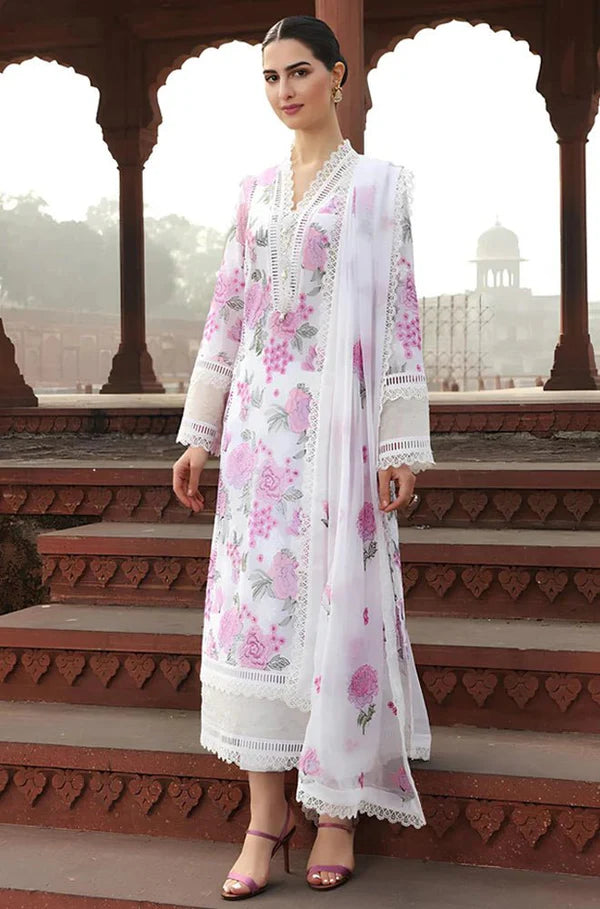 BAREEZE -SUMMER EMBROIDED 3PC LAWN BW2047