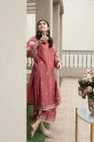 2PC EMBROIDERED DHANAK SUIT BW2091