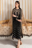 JAZMIN 3 PIECE UNSTITCHED EMBROIDERED VELVET DRESS BW1309