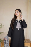 Aisling 3Pc Dhanak Embroidered Suit Dhanak Printed Shawl Bw2094