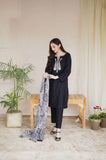 Aisling 3Pc Dhanak Embroidered Suit Dhanak Printed Shawl Bw2094