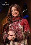 Asim Jofa - Winter 3PC Linen Bana Dora Digital Print Dress 2099