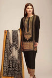 3Pc Khadi  Dhanak Embroidered Suit Bw2088