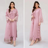 Nadia Farooqui-3 PC SUMMER LAWN EMBROIDERED SHIRT AND EMBROIDRED SLEEVES BW2016