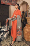 Winter Unstitched 3Pc Dhanak Dress With Digital Printed Dhanak Shawl BW2097