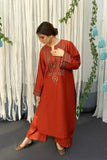 URGE 3PC EMBROIDERED DHANAK SUIT BW1315