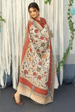 URGE 3PC EMBROIDERED DHANAK SUIT BW1315